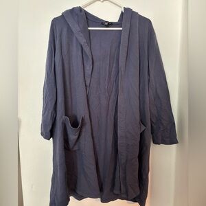Eileen fisher hoodie cardigan